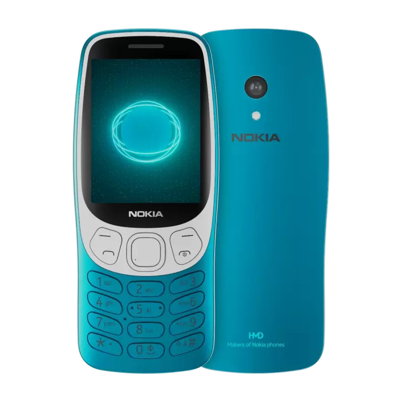 Nokia 3210 4G mobiltelefon, Scuba Blue på tilbud til 699 kr. hos Expert