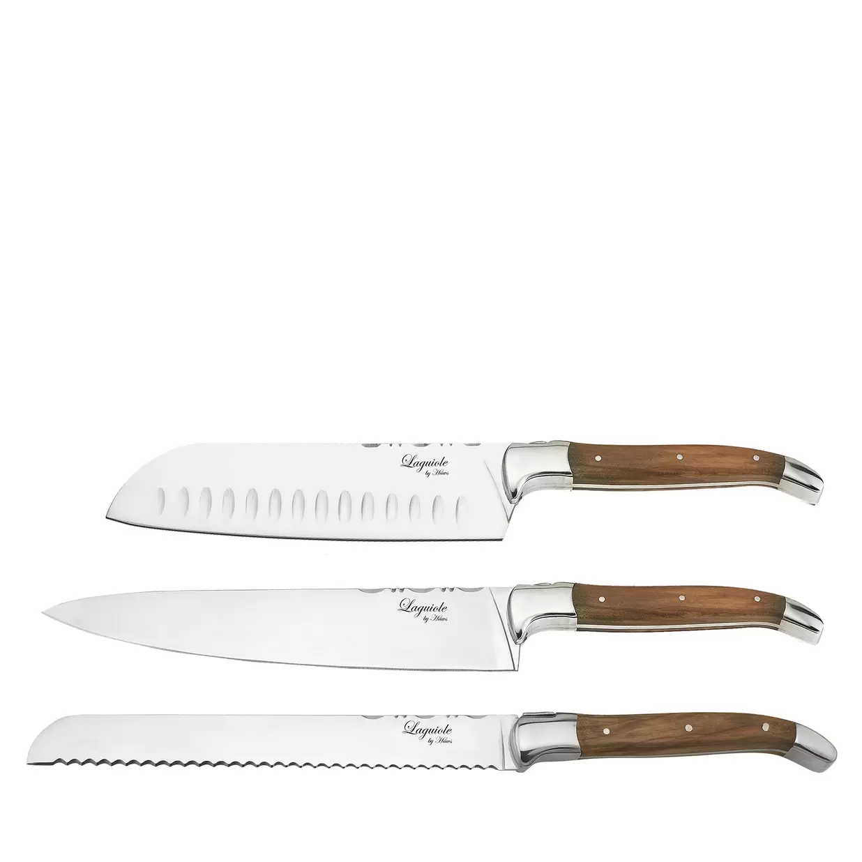 LAGUIOLE by Hâws knivsæt 3 dele oliventræ på tilbud til 399,95 kr. hos Sinnerup