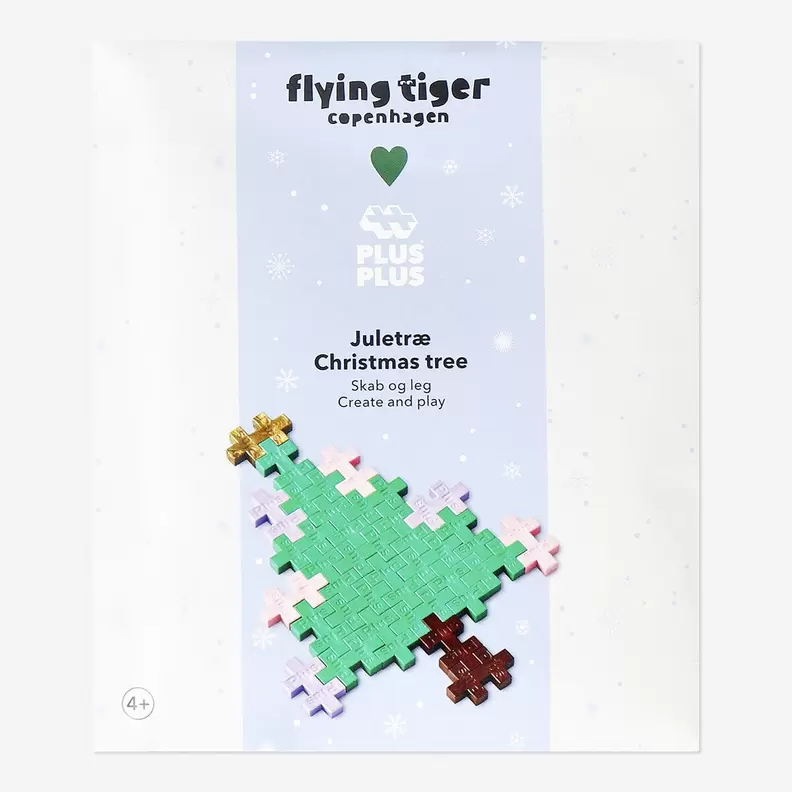 Juletræ - Plus Plus x Flying Tiger Copenhagen på tilbud til 35 kr. hos Flying Tiger