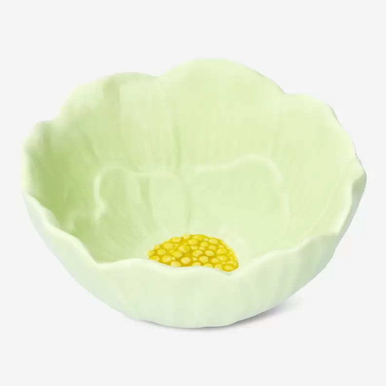 Grøn blomsterskål - Medium på tilbud til 40 kr. hos Flying Tiger