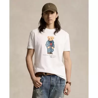 Classic Fit Polo Bear Jersey T-Shirt på tilbud til 999 kr. hos Ralph Lauren 