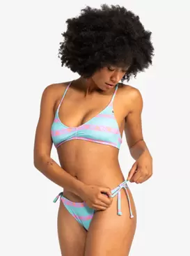 UNI Clickity Clack ‑ Tie Back Bikini Top for Women på tilbud til 189,99 kr. hos Quiksilver