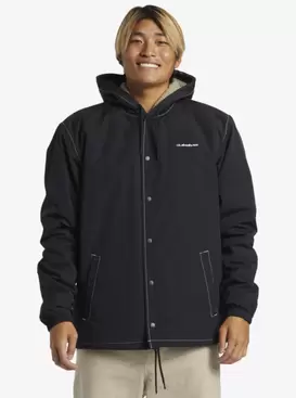 Rain Cloud ‑ Coach Hooded Jacket for Men på tilbud til 949 kr. hos Quiksilver