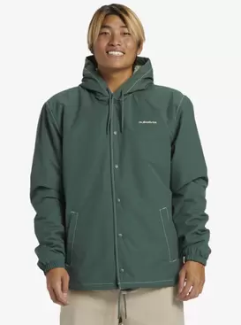 Rain Cloud ‑ Coach Hooded Jacket for Men på tilbud til 949 kr. hos Quiksilver