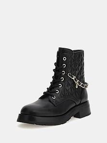 Xenia charm chain combat boots på tilbud til 725 kr. hos Guess