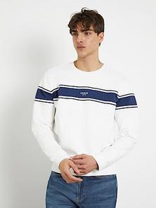 Stripe inserts sweatshirt på tilbud til 300 kr. hos Guess