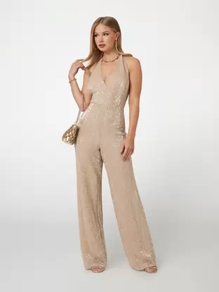 Sequin jumpsuit på tilbud til 1650 kr. hos Guess