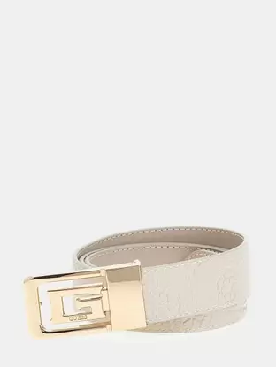 Cresidia 4G peony logo belt på tilbud til 250 kr. hos Guess