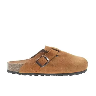 BioStep lukket læder sandal - Cognac 42 på tilbud til 299 kr. hos Helsam