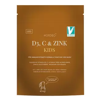 D3, C & ZInk KIDS - 75 portioner på tilbud til 183 kr. hos Helsam