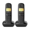 GIGASET A270 DUO TRÅDLØS TELEFON, SORT på tilbud til 429 kr. hos Power