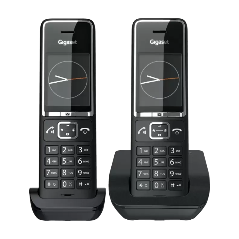 GIGASET COMFORT 550 DUO TRÅDLØS TELEFON, SORT på tilbud til 669 kr. hos Power