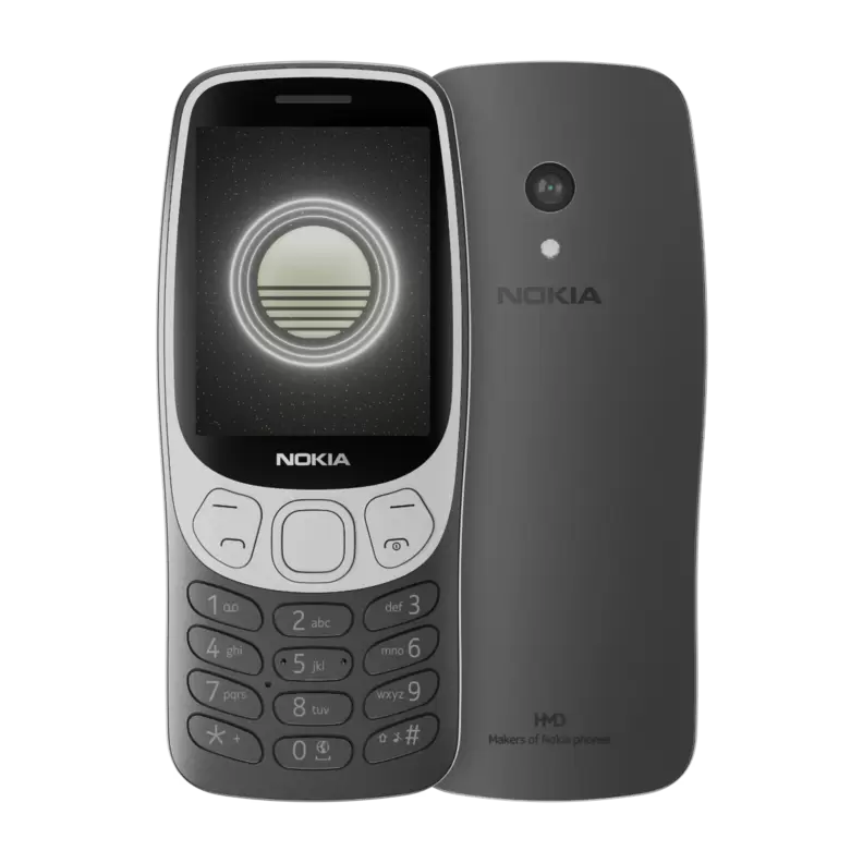 3210 4G mobiltelefon, Grunge Black på tilbud til 699 kr. hos Power