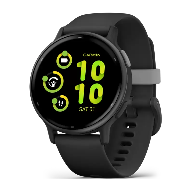 Vivoactive 5 smartwatch, black Slate AMOLED på tilbud til 1999 kr. hos Power