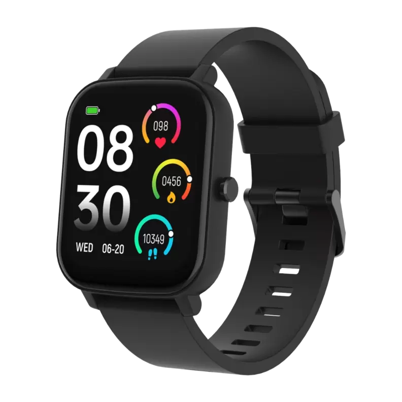 Arena Lite One smartwatch, sort/sort på tilbud til 199 kr. hos Power