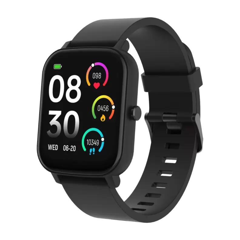 Arena Lite One smartwatch, sort/sort på tilbud til 399 kr. hos Power