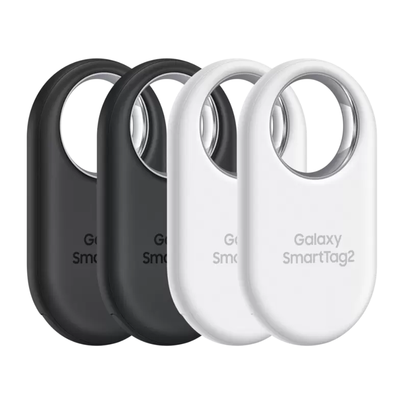 Galaxy SmartTag2 sort +, hvid 4 pack på tilbud til 999 kr. hos Power