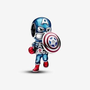 Marvel The Avengers Captain America Charm på tilbud til 499 kr. hos Pandora