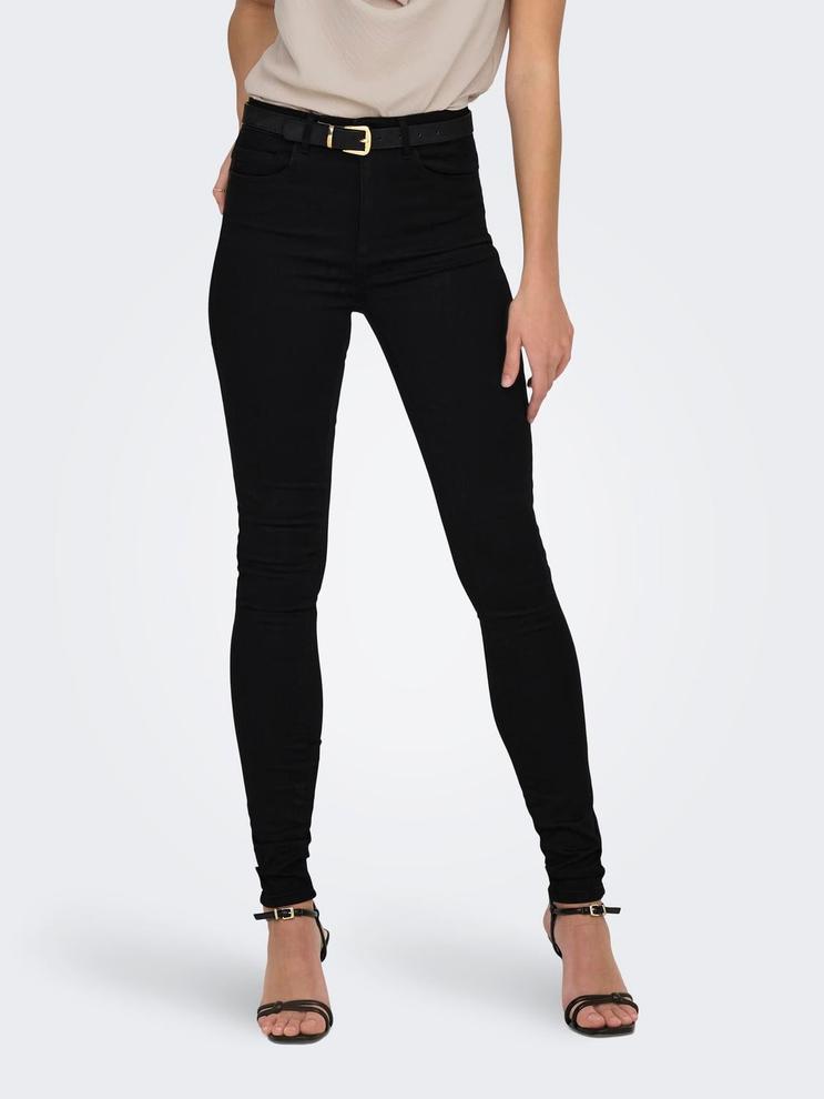 ONLRoyal Life High waist Skinny jeans på tilbud til 239,95 kr. hos Only