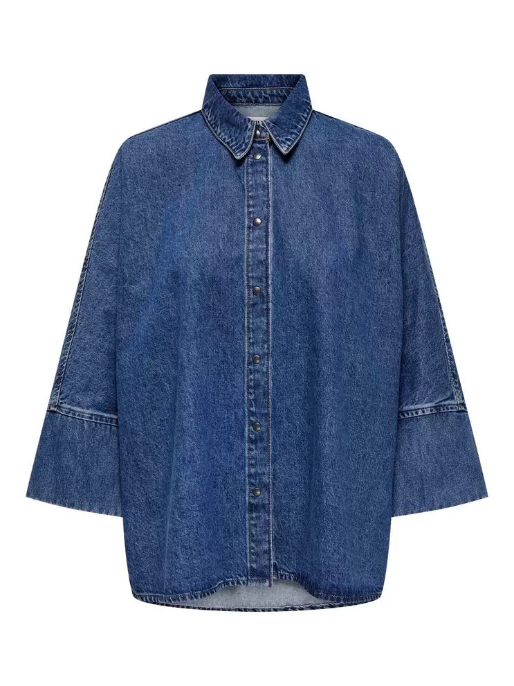 ONLGRACE Denim-skjorte på tilbud til 379,95 kr. hos Only