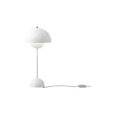 Flowerpot VP3 Table Lamp, matt white på tilbud til 1495 kr. hos Illums Bolighus