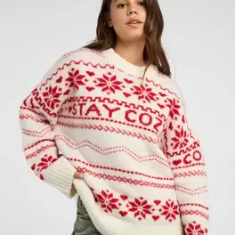 Christmas pullover på tilbud til 89 kr. hos New Yorker