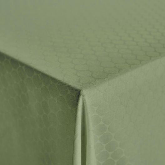 Nordisk Tekstil Honey Damask Dug 140x270 cm Grøn på tilbud til 199,95 kr. hos Kop & Kande