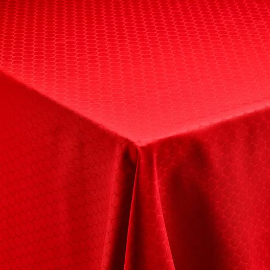 Nordisk Tekstil Honey Dug Rød 140x270 cm på tilbud til 249,95 kr. hos Kop & Kande