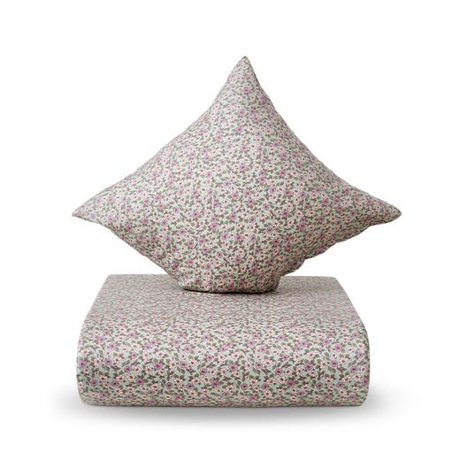 Nordisk Tekstil Rose sengesæt lys grøn 140 x 220 cm på tilbud til 179,95 kr. hos Kop & Kande
