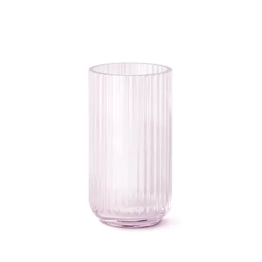 Lyngby glasvase Pink 20 cm på tilbud til 129,95 kr. hos Kop & Kande