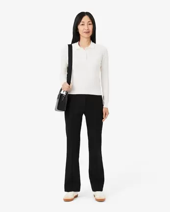 High Waist Flared Pants på tilbud til 1500 kr. hos Lacoste