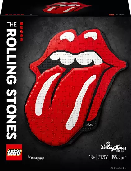 31206 LEGO Art The Rolling Stones på tilbud til 1020 kr. hos Legekæden