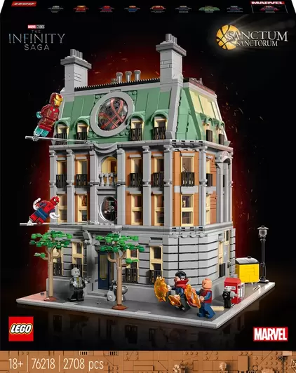 76218 LEGO Super Heros Det allerhelligste på tilbud til 1450 kr. hos Legekæden