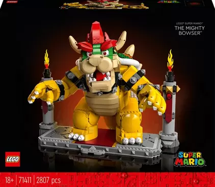 71411 LEGO Super Mario Den mægtige Bowser™ på tilbud til 1600 kr. hos Legekæden