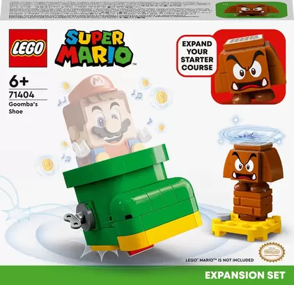 71404 LEGO Super Mario Goombas sko – udvidelsessæt på tilbud til 70 kr. hos Legekæden
