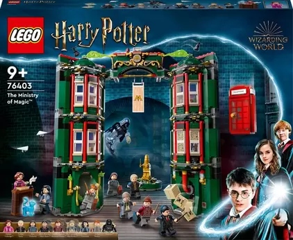 76403 LEGO Harry Potter Ministeriet For Magi på tilbud til 675 kr. hos Legekæden