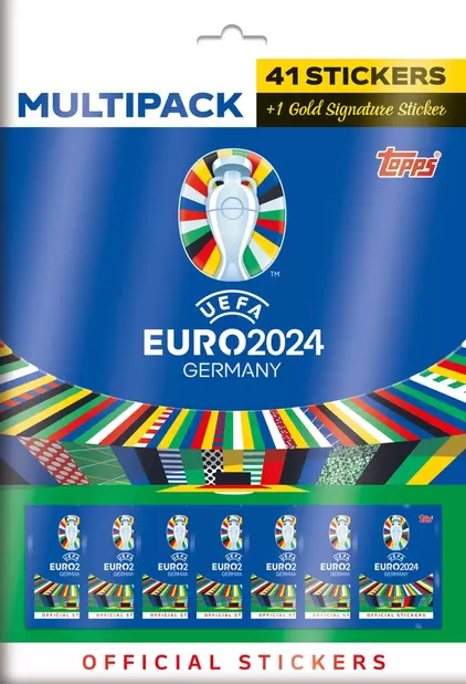 EURO 2024 STICKERS MULTI PACK på tilbud til 45 kr. hos Legekæden