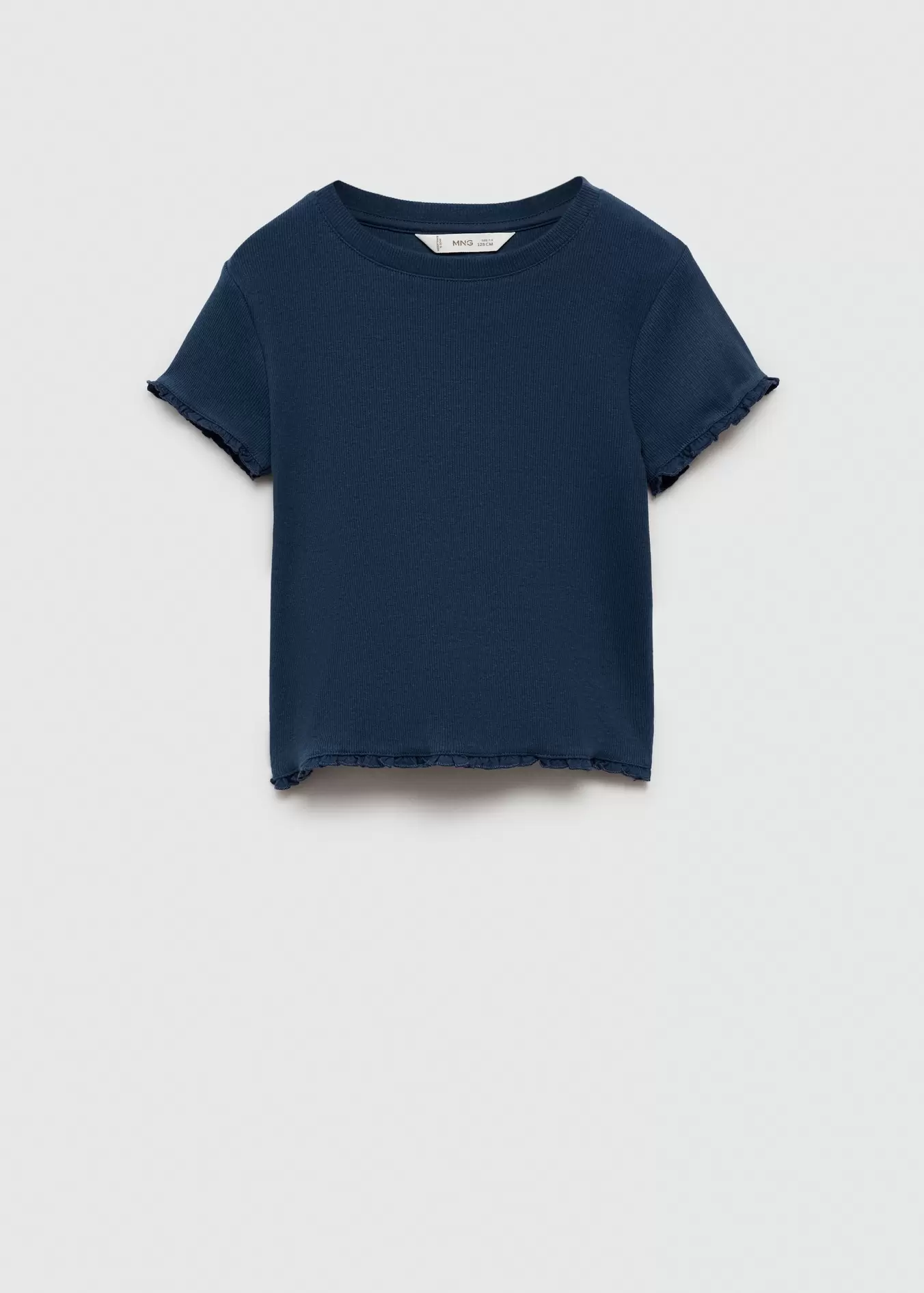 Knitted short-sleeve t-shirt på tilbud til 79 kr. hos Mango