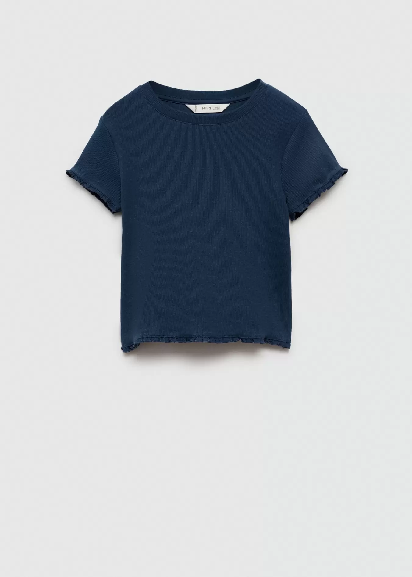 Knitted short-sleeve t-shirt på tilbud til 79 kr. hos Mango