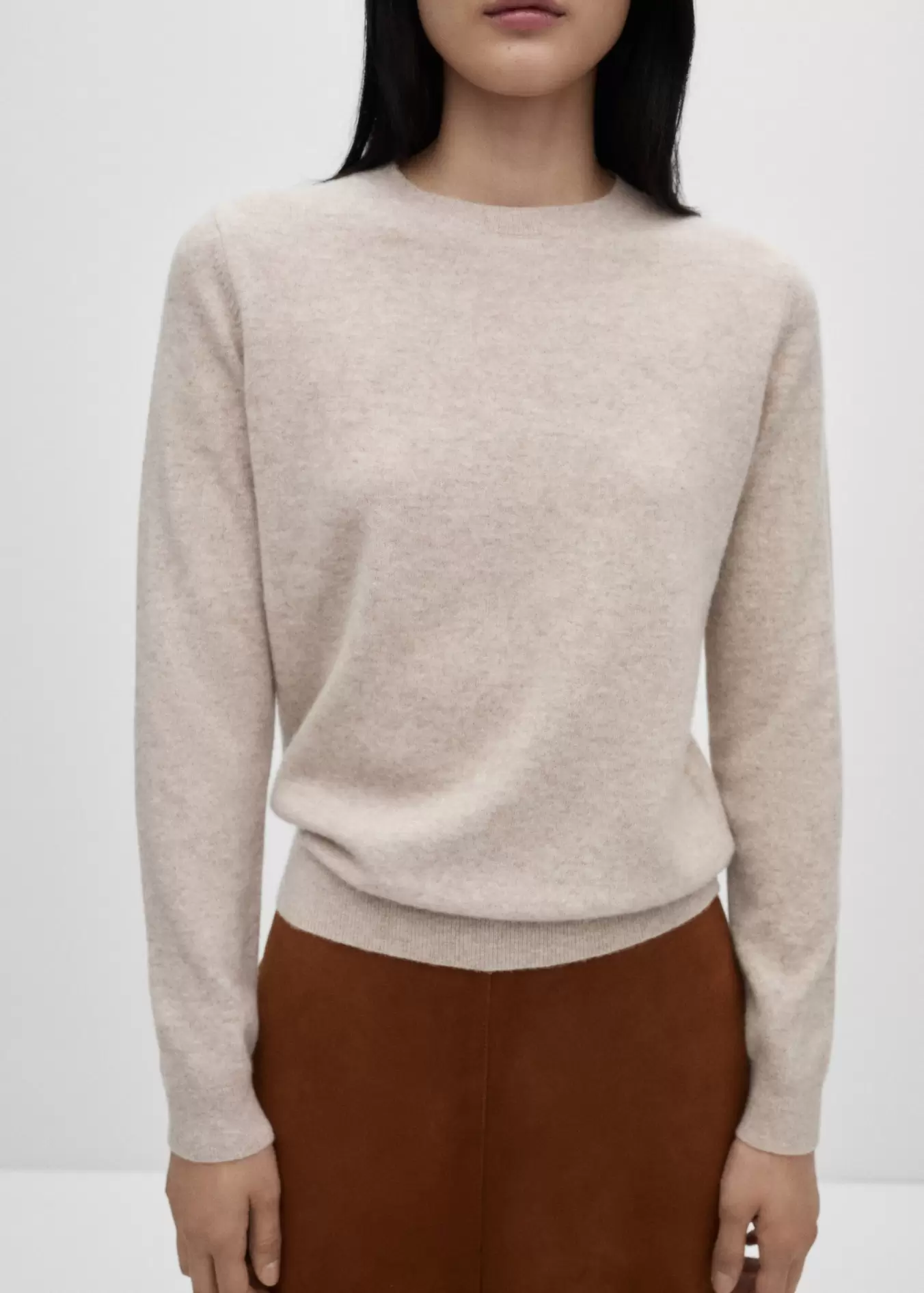 100% cashmere sweater på tilbud til 599 kr. hos Mango